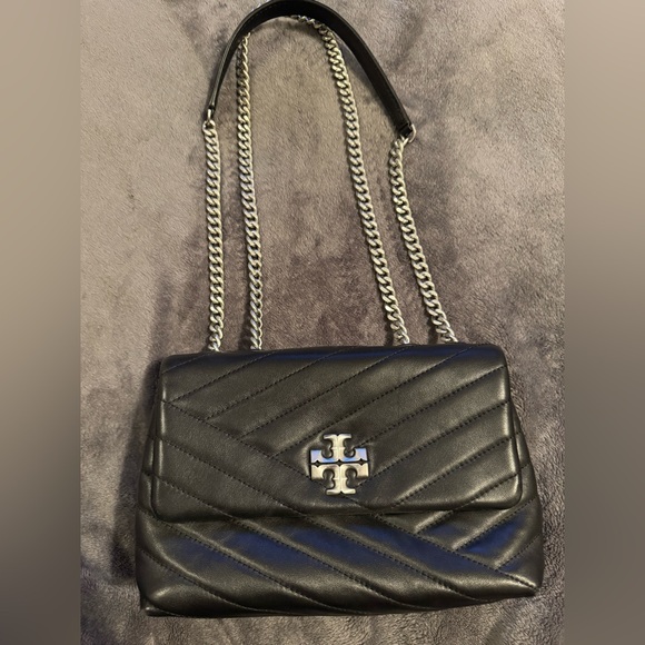 Tory Burch Kira Chevron Quilted Convertible Leather...